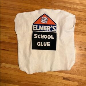 Homemade Glue Halloween costume
